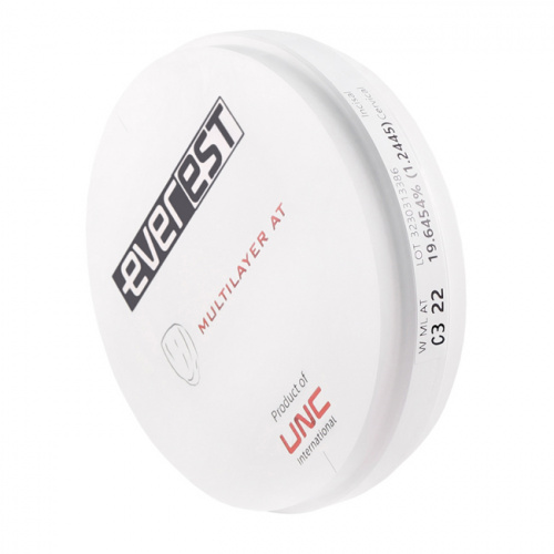 Диск циркониевый Everest Multilayer AT, размер 98х22мм, оттенок C3, многослойный UNC Everest Multilayer от магазина Stom-Prof