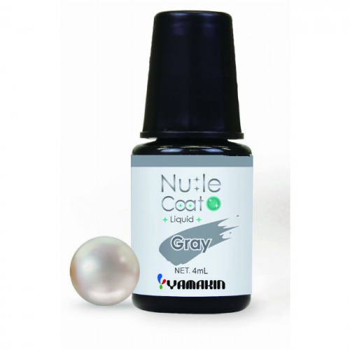 Глазурь жидкая окрашенная Nu:le Coat Liquid Grey (серый), 4 мл от магазина Stom-Prof