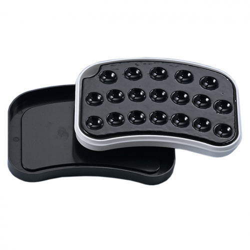 Палитра SONG YOUNG для работы с красителями светоотверждаемых материалов чёрная, 19 ячеек. от магазина Stom-Prof