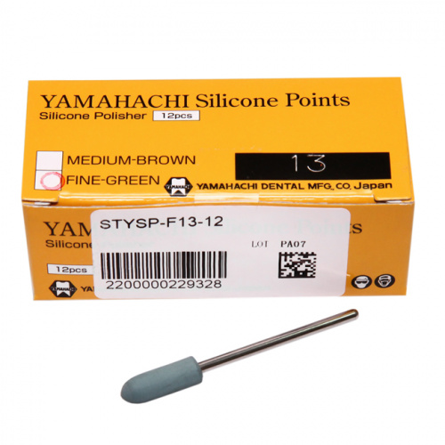 Силиконовый полир Yamahachi №13 для финишной обработки сплавов и пластмасс, зелёный, 12 шт. от магазина Stom-Prof