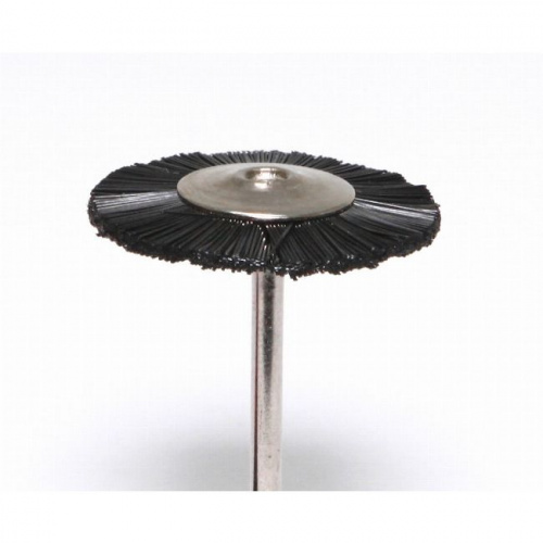 Щёточка нейлоновая Songjiang Sheshan, чёрная, диаметр 25мм, 1шт. от магазина Stom-Prof