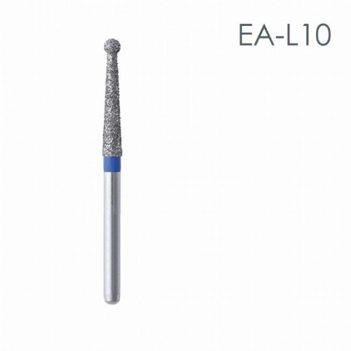 Бор алмазный MANI EA-L10 по ISO 494, шар ,1.9х 11.0 х 25.0 мм, зернистость S, 5 штук от магазина Stom-Prof