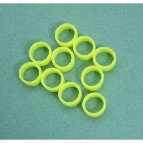 Кольцо силиконовое маркировочное, размер L, цвет жёлтый от магазина Stom-Prof