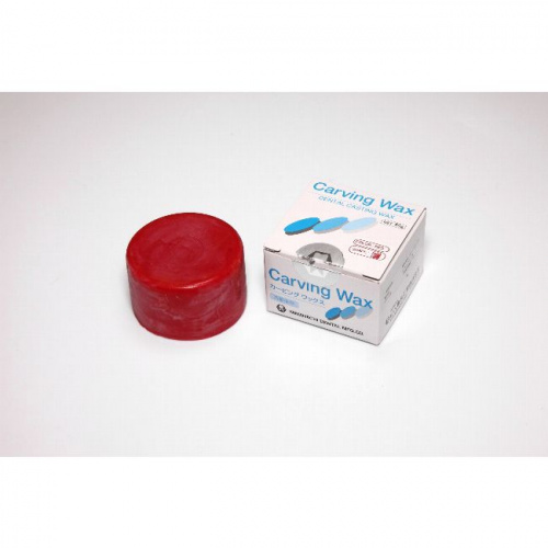 Воск моделировочный Carving Wax Red (красный) 50гр, Yamahachi (Япония) от магазина Stom-Prof