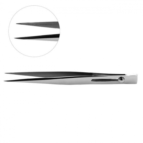 Пинцет YS-708 с замком, размер L от магазина Stom-Prof