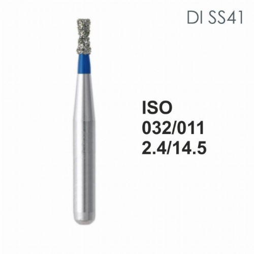 Бор алмазный MANI DI-SS41 по ISO 032, обр.конус ,011х 2.4 х 14.5 мм, зернистость S, 5 штук от магазина Stom-Prof