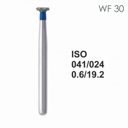 Бор алмазный MANI WF-30 по ISO 041, колесо ,024 х 0.6 х 19.2 мм, зернистость S, 5 штук от магазина Stom-Prof
