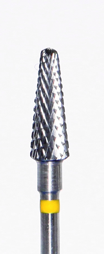 Фреза ATRI ТВС L050DF, конус закругленный, 5мм, двойная насечка, экстрамелкая абразивн. от магазина Stom-Prof