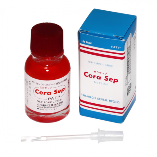 Жидкость Cera Sep - для сепарации керамики при работе с рефрактором, 20 мл. от магазина Stom-Prof