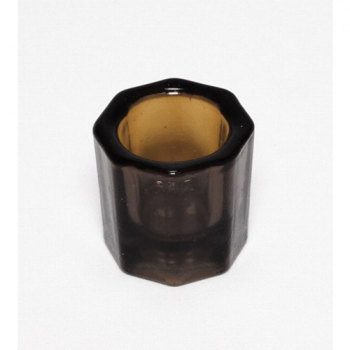 Стеклянная чаша Promisee для замешивания материала, коричневая. от магазина Stom-Prof