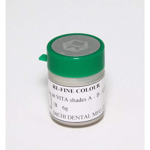 Краситель для акриловой пластмассы Re-fine Bright, цвет B, порошок 6 г. от магазина Stom-Prof