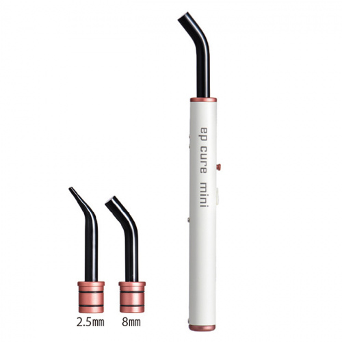 Лампа стоматологическая EP-CURE mini полимеризационная ультрафиолетовая ручная портативная, белая от магазина Stom-Prof