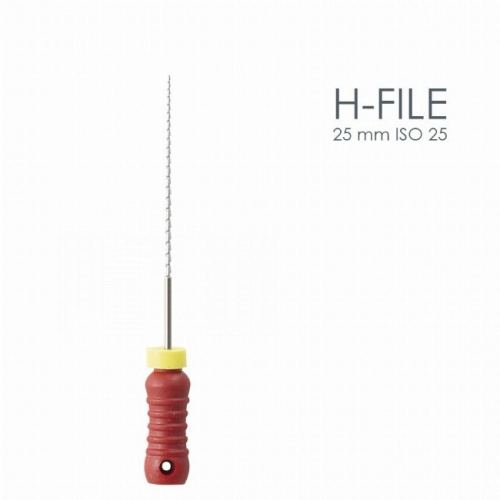 Буравы корневые MANI H-Files ручные, длина 25 мм, диаметр 0,25 мм, ISO-25, 6 шт. от магазина Stom-Prof