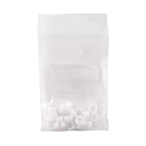 Кольцо силиконовое маркировочное, размер S, цвет белый от магазина Stom-Prof