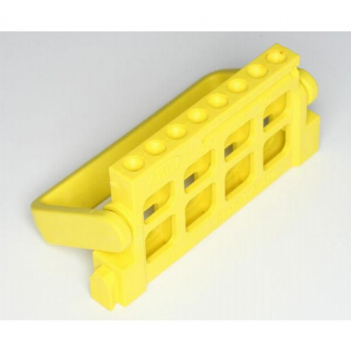 Подставка 08431 для ручных и машинных эндодонтических инструментов, на 8 инструментов, жёлтая от магазина Stom-Prof