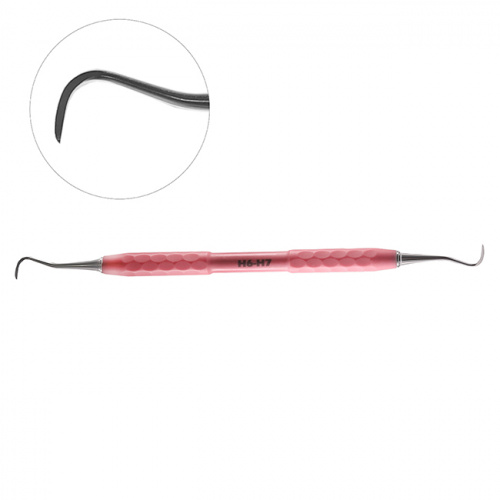 Скалер Hygienist est двухстронний #H6/H7,ручка TOIRO от магазина Stom-Prof