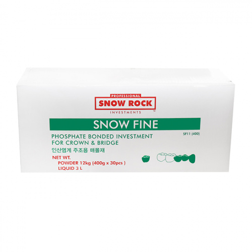 картинка Паковочная масса SNOW FINE фосфатосодержащая, 12кг+3л. от магазина Stom-Prof