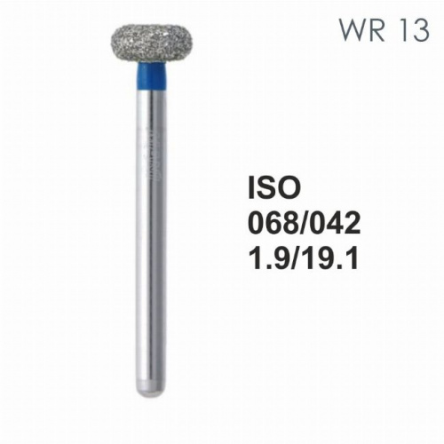 Бор алмазный MANI WR-13 по ISO 068, колесо ,042 х 1.6 х 19.1 мм, зернистость S, 5 штук от магазина Stom-Prof