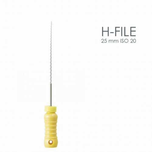 Буравы корневые MANI H-Files ручные, длина 25 мм, диаметр 0,20 мм, ISO-20, 6 шт. от магазина Stom-Prof
