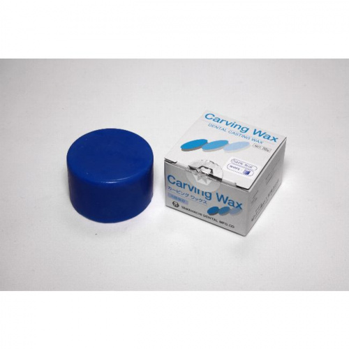 Воск моделировочный Carving Wax Blue (голубой) 50гр, Yamahachi (Япония) от магазина Stom-Prof