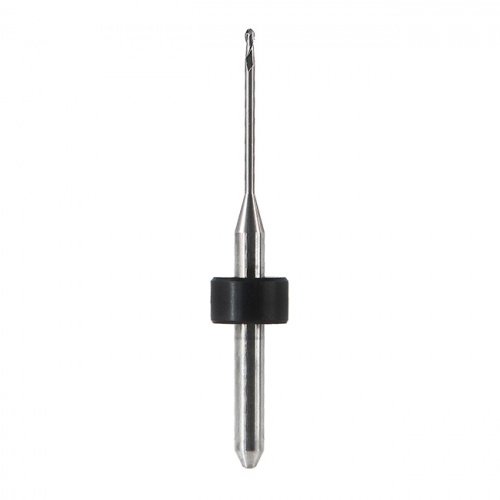 Фреза для обработки PMMA/PEEK/WAX совместима с Sirona MCX5, размер 1,0 х 3,0мм, цилиндр с округленным концом, без покрытия. от магазина Stom-Prof