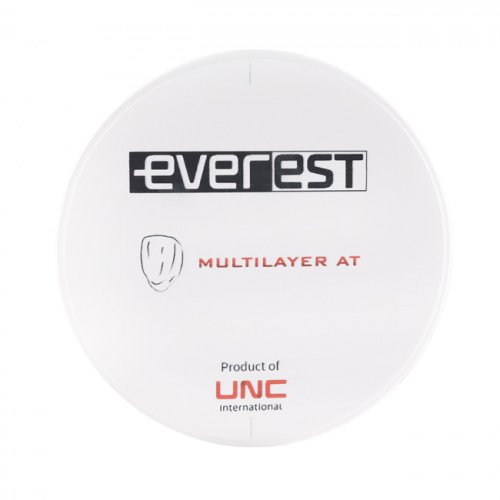 Диск циркониевый Everest Multilayer AT, размер 95х12 мм, цвет A3, многослойный UNC Everest Multilayer от магазина Stom-Prof