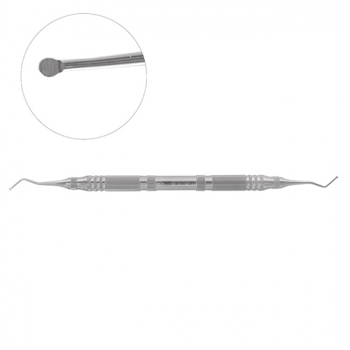 Кюрета 32321 MS #1 двусторонняя, ширина рабочей части 1,1 мм, окружность лезвия 240°С от магазина Stom-Prof