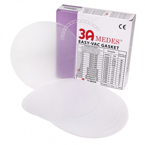 Пластины для капп мягкие EV Gasket Bleaching 060, круглые, 1,5 мм. , широкий ассортимент по доступным ценам, 3A Medes Корея от магазина Stom-Prof
