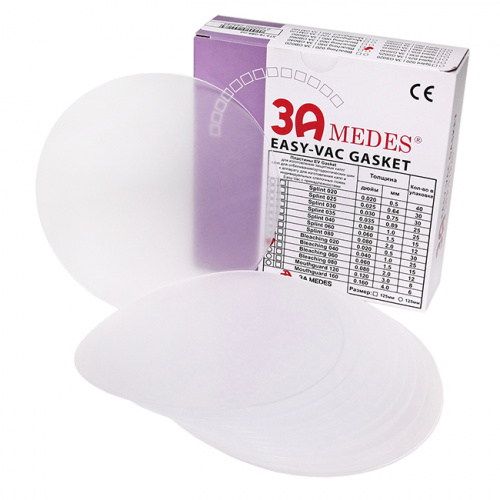 Пластины для капп мягкие EV Gasket Bleaching 060, круглые, 1,5 мм. , широкий ассортимент по доступным ценам, 3A Medes Корея от магазина Stom-Prof