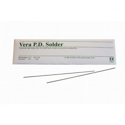 Припой для пайки Vera P. D. Solder (Co-основа, Cr 19% Ni 18%), 2гр. AALBA DENT(США) от магазина Stom-Prof