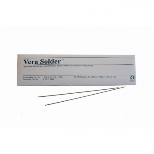 Припой для пайки Vera Solder ( Ni75%(Max).Cr 14%. Si 4.5%. Fe 4.5%.B 3%) 2гр. AALBA DENT INC.США от магазина Stom-Prof