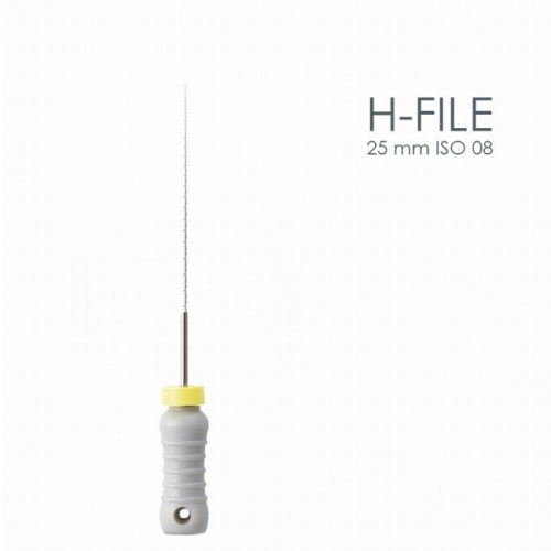 Буравы корневые MANI H-Files ручные, длина 25 мм, диаметр 0,80 мм, ISO-08, 6 шт. от магазина Stom-Prof
