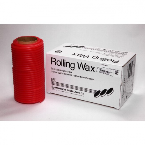 картинка Восковая проволока для осущ. литья пластмассы Rolling Wax 5мм, 270гр YAMAHACHI (Япония) от магазина Stom-Prof