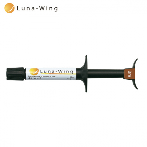 Краситель Stain Brown, Luna-Wing - коричневый, специальная паста для подкрашивания реставраций, 1 мл от магазина Stom-Prof
