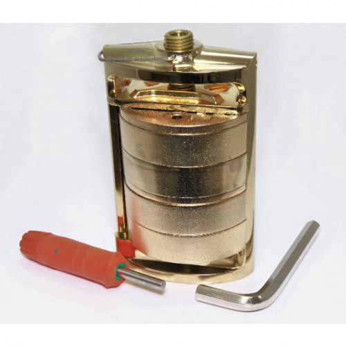 Пресс винтовой JT-47 для двух кювет, в комплекте с двумя кюветами. от магазина Stom-Prof