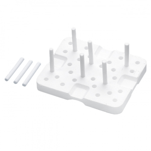 Треггер керамический для мостов, 59х47мм, 30 отверстий, цвет белый. от магазина Stom-Prof