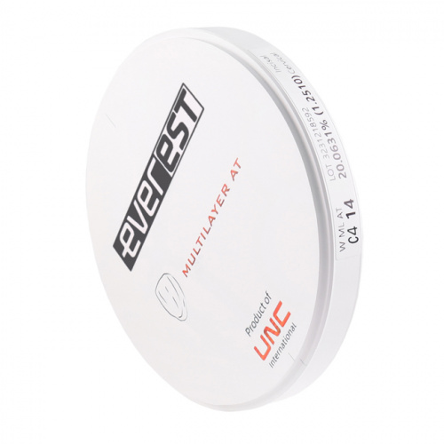 Диск циркониевый Everest Multilayer AT, размер 98х14 мм, оттенок C4, многослойный UNC Everest Multilayer от магазина Stom-Prof