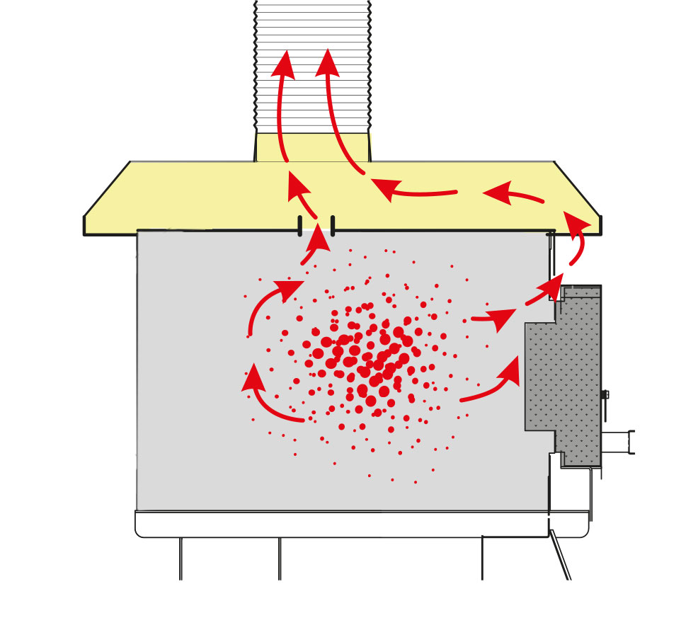 Вытяжной зонт для электромуфельной печи Аверон ЗОНТ 11.6 ЭМП от магазина Stom-Prof
