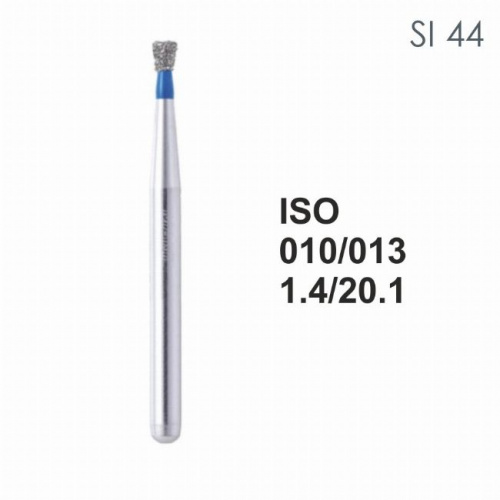 Бор алмазный MANI SI-44 по ISO 010, об.конус ,013 х 1.6 х 20.1 мм, зернистость S, 5 штук от магазина Stom-Prof