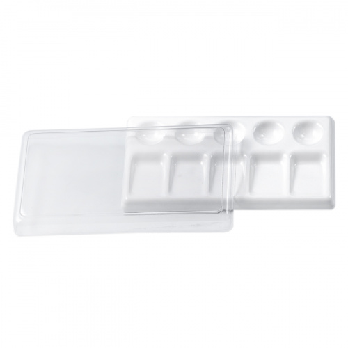 Палитра для смешивания керамик (5 ячеек прямоуг.5 ячеек круглых) SONG YOUNG (Тайвань) от магазина Stom-Prof