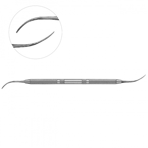 Штопфер-гладилка 07212 P.K. Thomas, тип YS #2, двусторонняя, лабораторная от магазина Stom-Prof