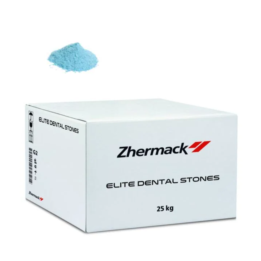 Гипс Elite Base Royal Blue 4 класс для базисов разборных моделей, королевский синий, 25кг от магазина Stom-Prof