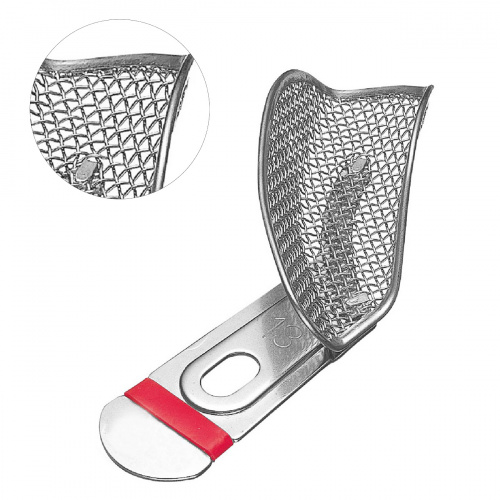 Слепочная ложка Premium #13, для нижней челюсти, левосторонняя от магазина Stom-Prof