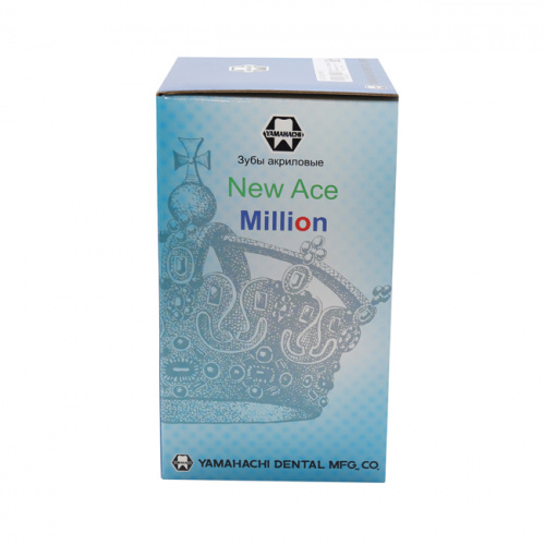 картинка Зубы в боксах New Ace / Million, цвет B3 фасон S3/S4L/M30, 20 полных гарнитуров. от магазина Stom-Prof