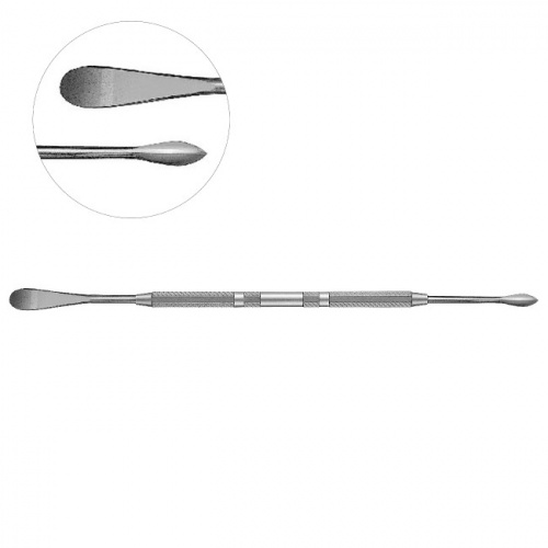 Шпатель для цемента и воска #7A, двусторонний от магазина Stom-Prof